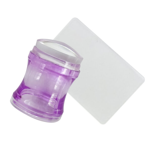estampador morado