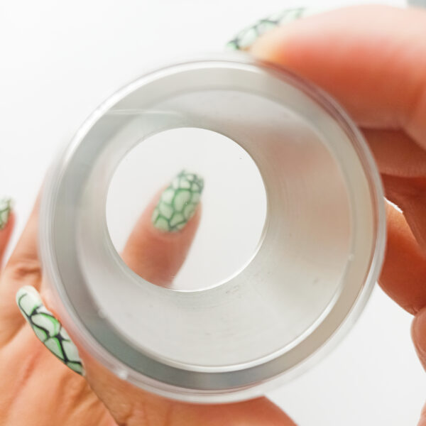 Sello Estampador Uñas Grande Con Cuerpo Metálico - Imagen 2