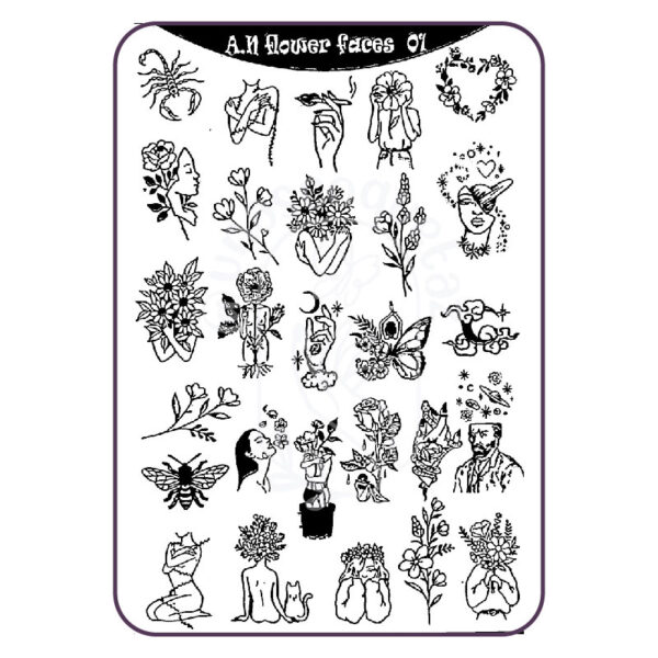 an flower faces 01 mdu