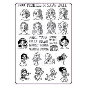 princess in sugar skull mdu