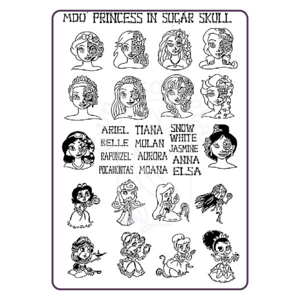 princess in sugar skull mdu