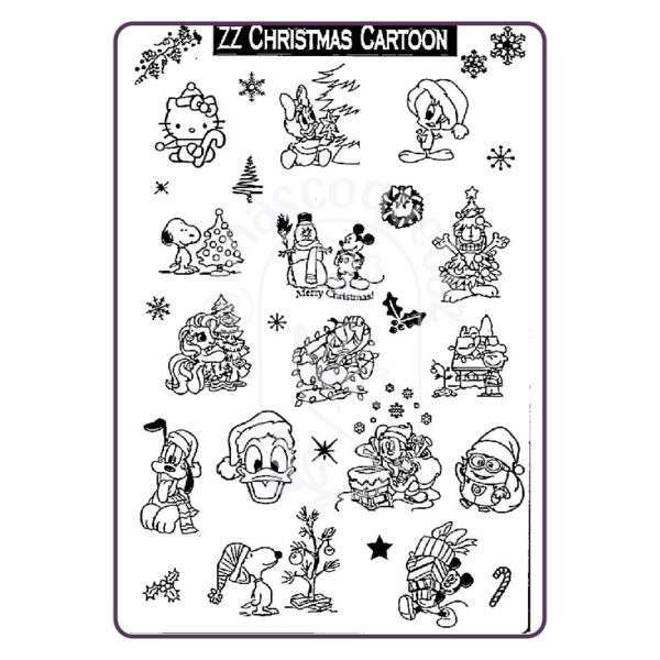 zz christmas cartoon