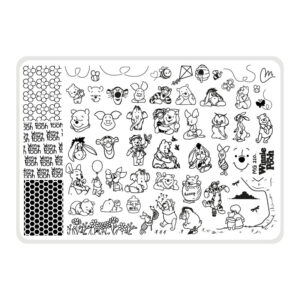 Villanos - Placa acrílica - Nail Art Magenta