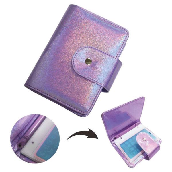 Estuche expandible morado