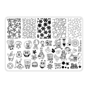 Fondo de bikini - Placa acrílica - Nail Art Magenta