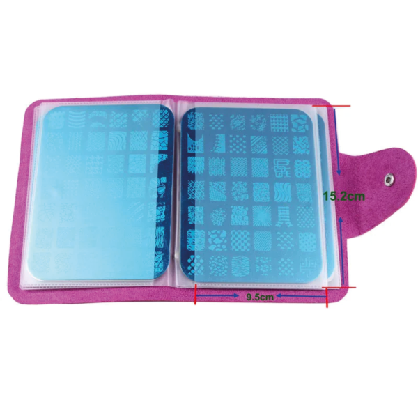 Medidas estuche plus fucsia