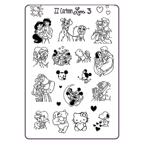 zz cartoon love 3