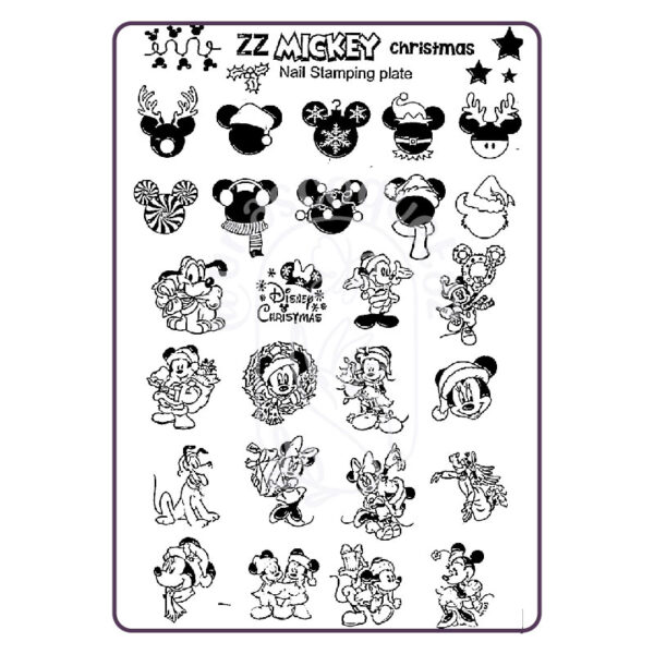 zz mickey christmas mdu