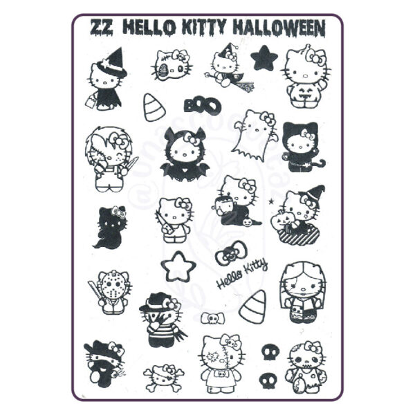 ZZ Hello Kitty Halloween mdu