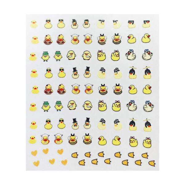 Sticker Referencia 129 Patitos