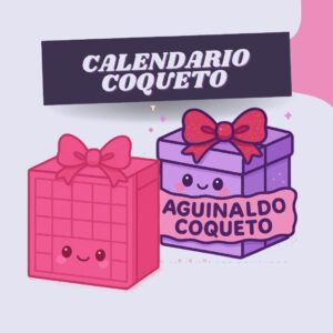 Gran Calendario de Adviento - Magenta + Uñas Coquetas