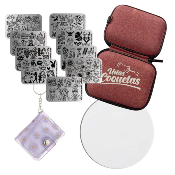 Kit especial de stamping con miniplacas