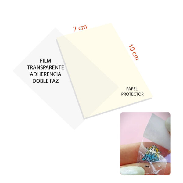 Papel tansferencia x 8 (7 x 10 cm) - Film - Imagen 2