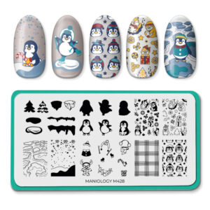 M428 Pinguinos - Placa metálica - Maniology