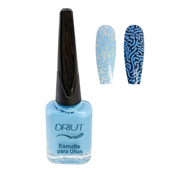 S208 Azul - Esmalte de estampar - Imagen 2
