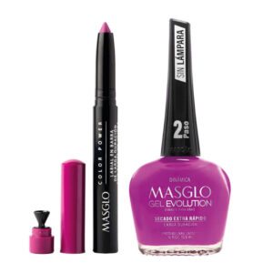 Kit labial y esmalte Gel Evolution de Masglo