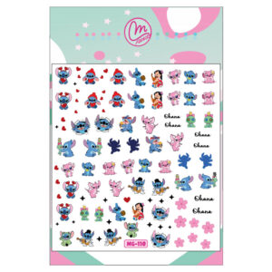 110. Stitch - Sticker - Magenta