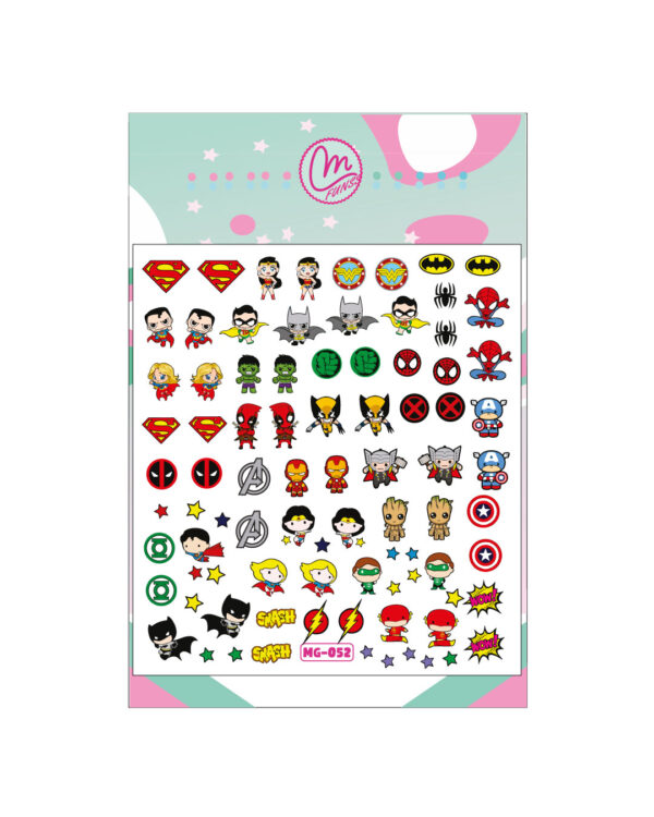 Sticker 052 Super héroes