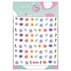 Sticker 084 Flores Moradas