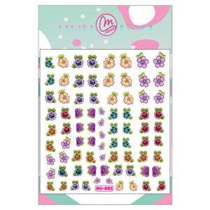Sticker 085 Flores y rosas