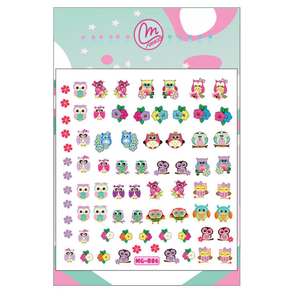 Sticker 086 Búhos