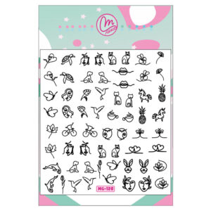 Sticker 120 Arte lineal