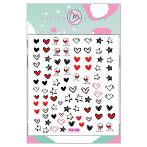 Sticker 011 Snoopy corazón