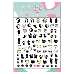 Sticker 026 Gatos negros