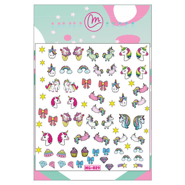 Sticker 029 Unicornios