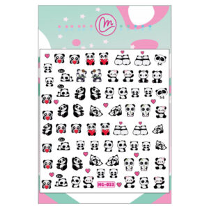 Sticker 033 Pandas