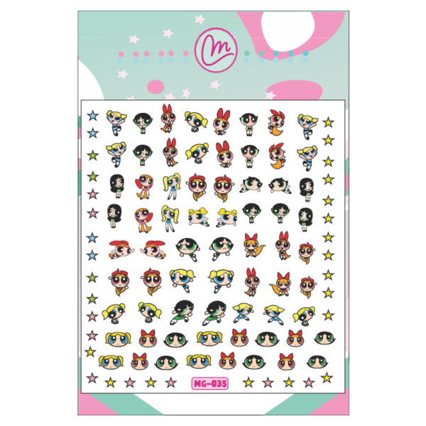 Sticker 035 Chicas superpoderosas