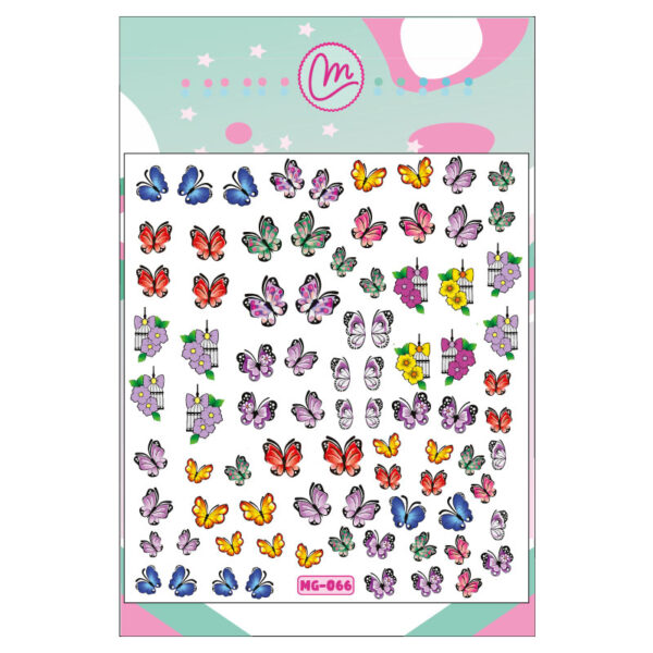 Sticker 066 Mariposas jaula