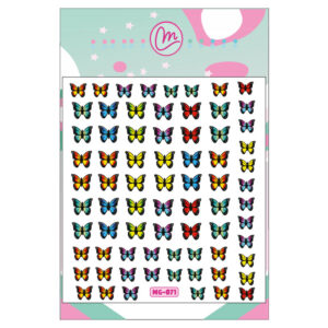 Sticker 071 Mariposas de colores