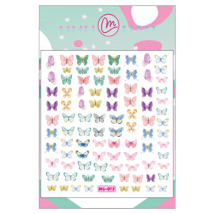 Sticker 072 Mariposas pasteles