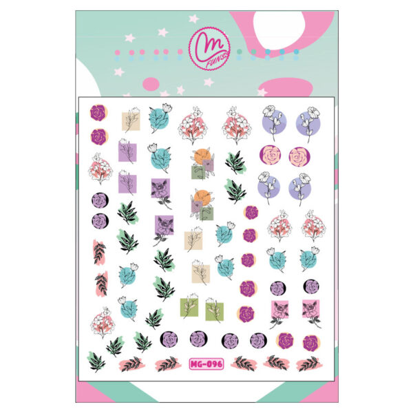 Sticker 096 Flores