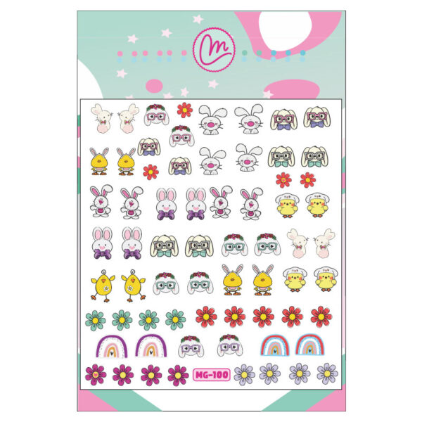 Sticker 100 Conejitos