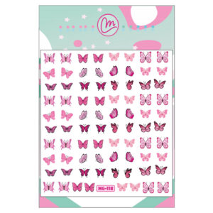 Sticker 118 Mariposas rosadas