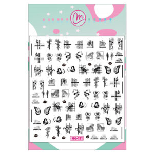 Sticker 121 Figuras B&N