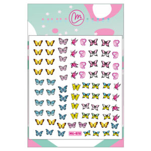Sticker 078 Mariposas de colores