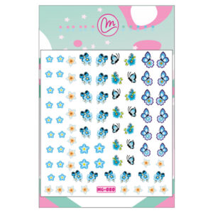 Sticker 080 Mariposas azules