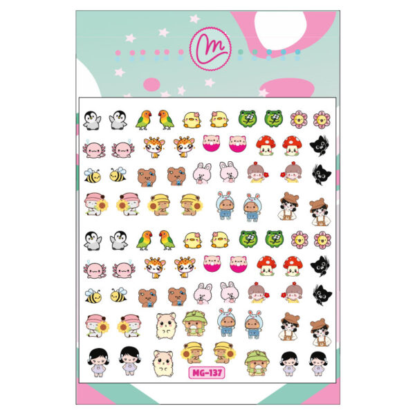 Sticker 137 Animales kawaii