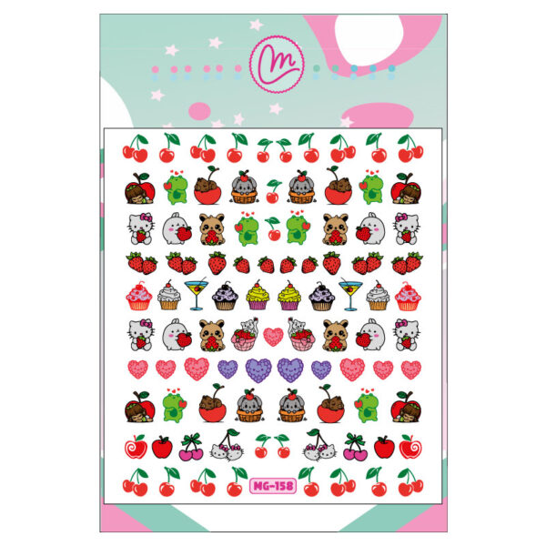 Sticker 158 Frutos rojos
