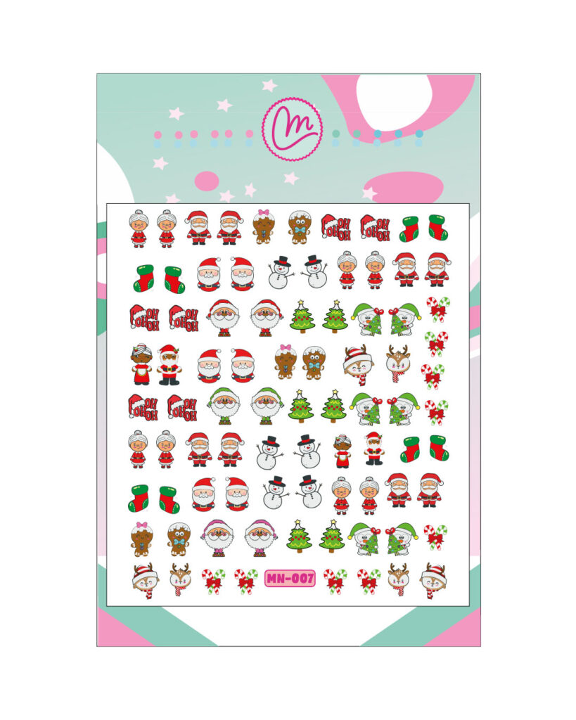 Sticker N007 Papá Noel