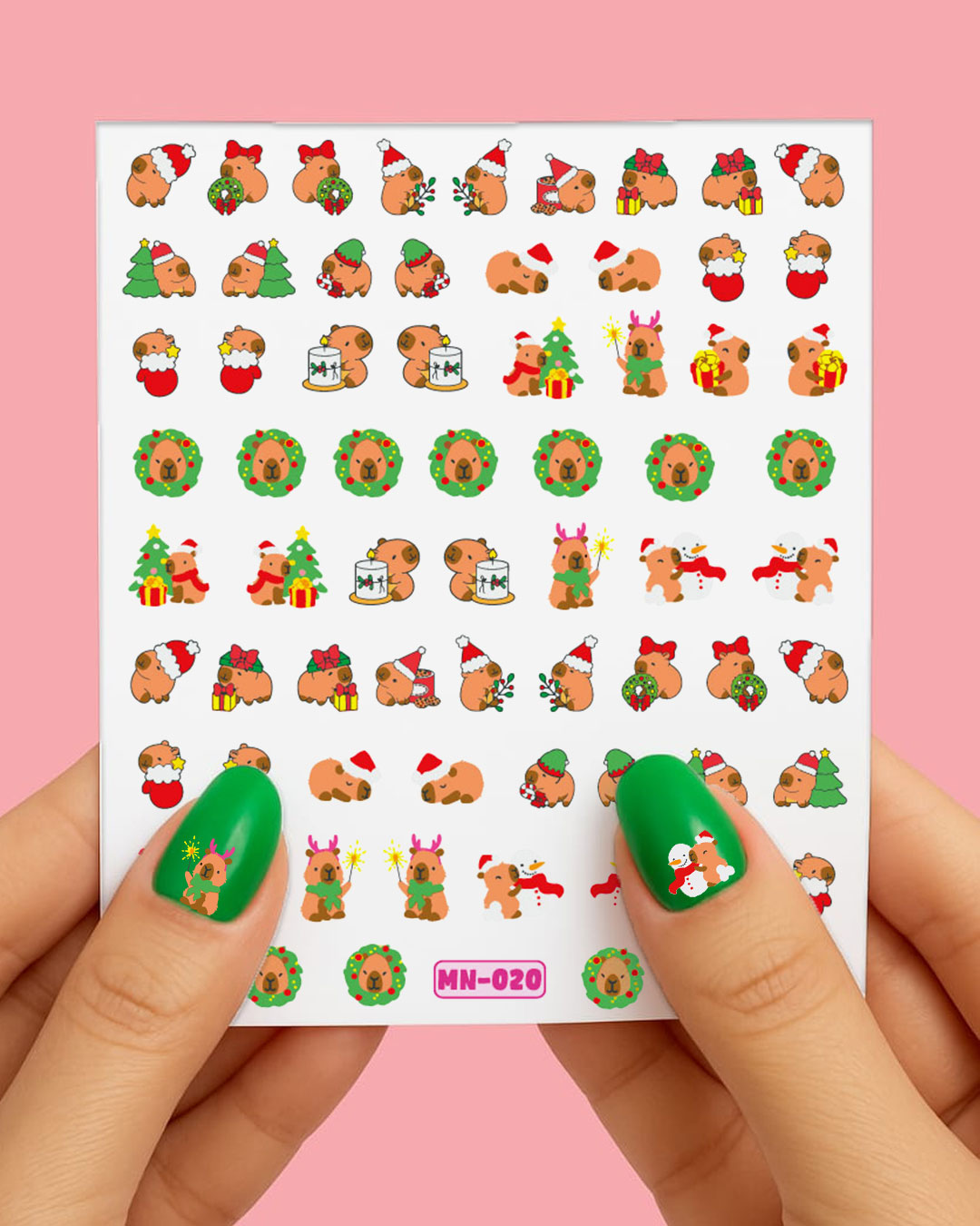 Sticker N020 Capibaras - Imagen 2