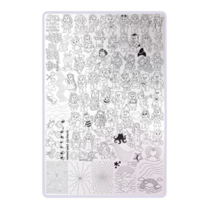 Care Bear Girls - Placa metálica - Hello Beauty