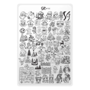 GPS 102 Navidad - Placa metálica - GP Stamping
