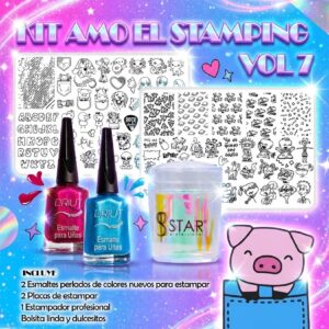 Kit Yo Amo el Stamping Volumen 7 - Limitado -Magenta