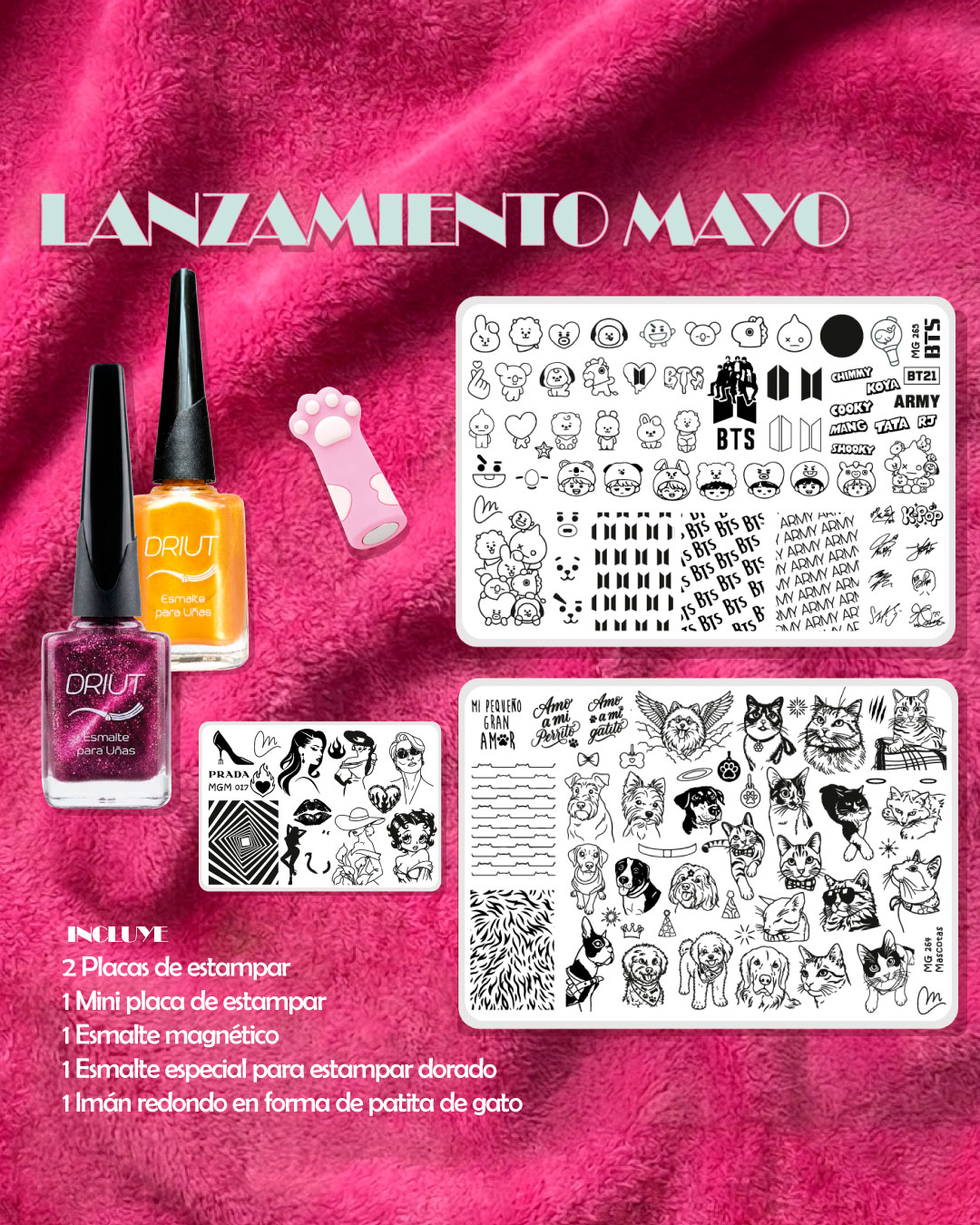 Kit Lanzamiento de Mayo - Limitado - Magenta