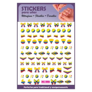008. Moños Colombia Sticker