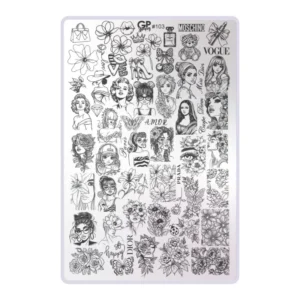 GPS 103 Mujeres - Placa metálica - GP Stamping